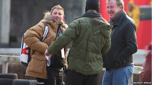 Oisin Tymon and Jeremy Clarkson