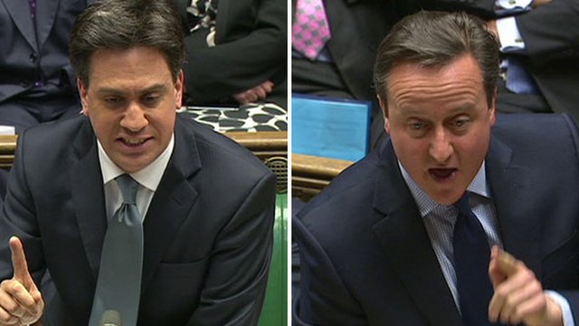 Ed Miliband and David Cameron